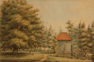 T08 Watermolen bij kasteel Vorden (ca. 1834)